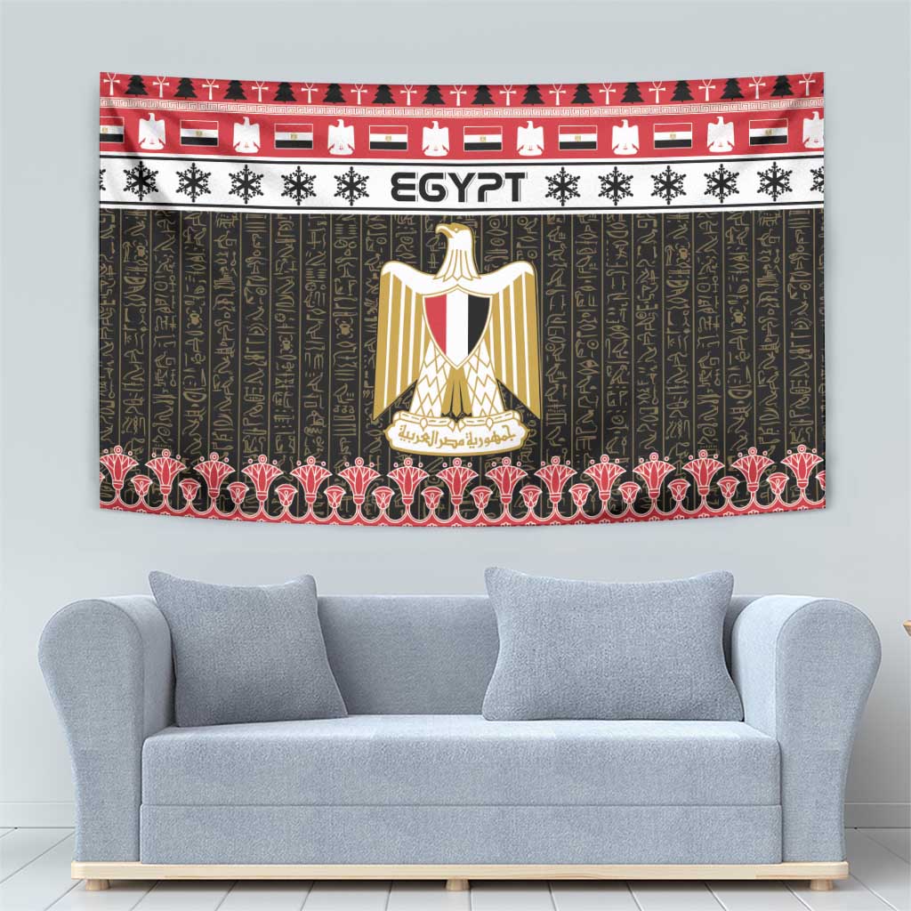 Egypt Christmas Tapestry Coat Of Arms Eid Milad Majid - Wonder Print Shop