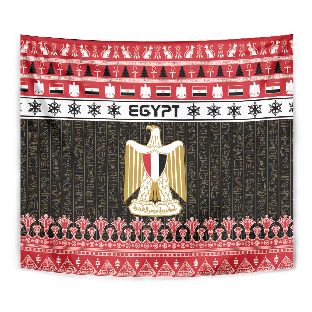 Egypt Christmas Tapestry Coat Of Arms Eid Milad Majid - Wonder Print Shop