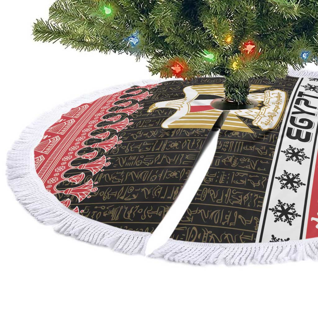 Egypt Christmas Tree Skirt Coat Of Arms Eid Milad Majid LT15