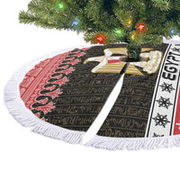 Egypt Christmas Tree Skirt Coat Of Arms Eid Milad Majid LT15