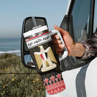 Egypt Christmas Tumbler With Handle Coat Of Arms Eid Milad Majid - Wonder Print Shop