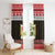 Egypt Christmas Window Curtain Coat Of Arms Eid Milad Majid - Wonder Print Shop