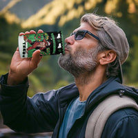 Funny Bigfoot 67 Six Seven Christmas 4 in 1 Can Cooler Tumbler Squatching Through The Snow - Wonder Print Shop