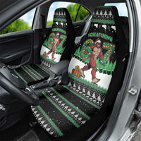 Funny Bigfoot 67 Six Seven Christmas Car Seat Cover Squatching Through The Snow - Wonder Print Shop