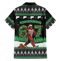 Funny Bigfoot 67 Six Seven Christmas Family Matching Tank Maxi Dress and Hawaiian Shirt Squatching Through The Snow - Wonder Print Shop