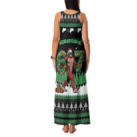 Funny Bigfoot 67 Six Seven Christmas Family Matching Tank Maxi Dress and Hawaiian Shirt Squatching Through The Snow - Wonder Print Shop