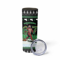 Funny Bigfoot 67 Six Seven Christmas Skinny Tumbler Squatching Through The Snow - Wonder Print Shop
