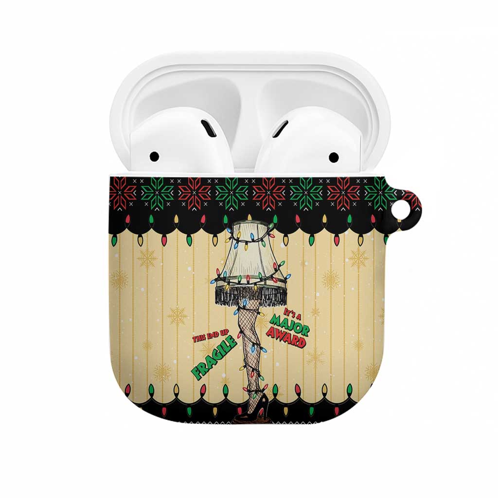 Christmas Story AirPods Case Fragile Leg Lamp - Wonder Print Shop