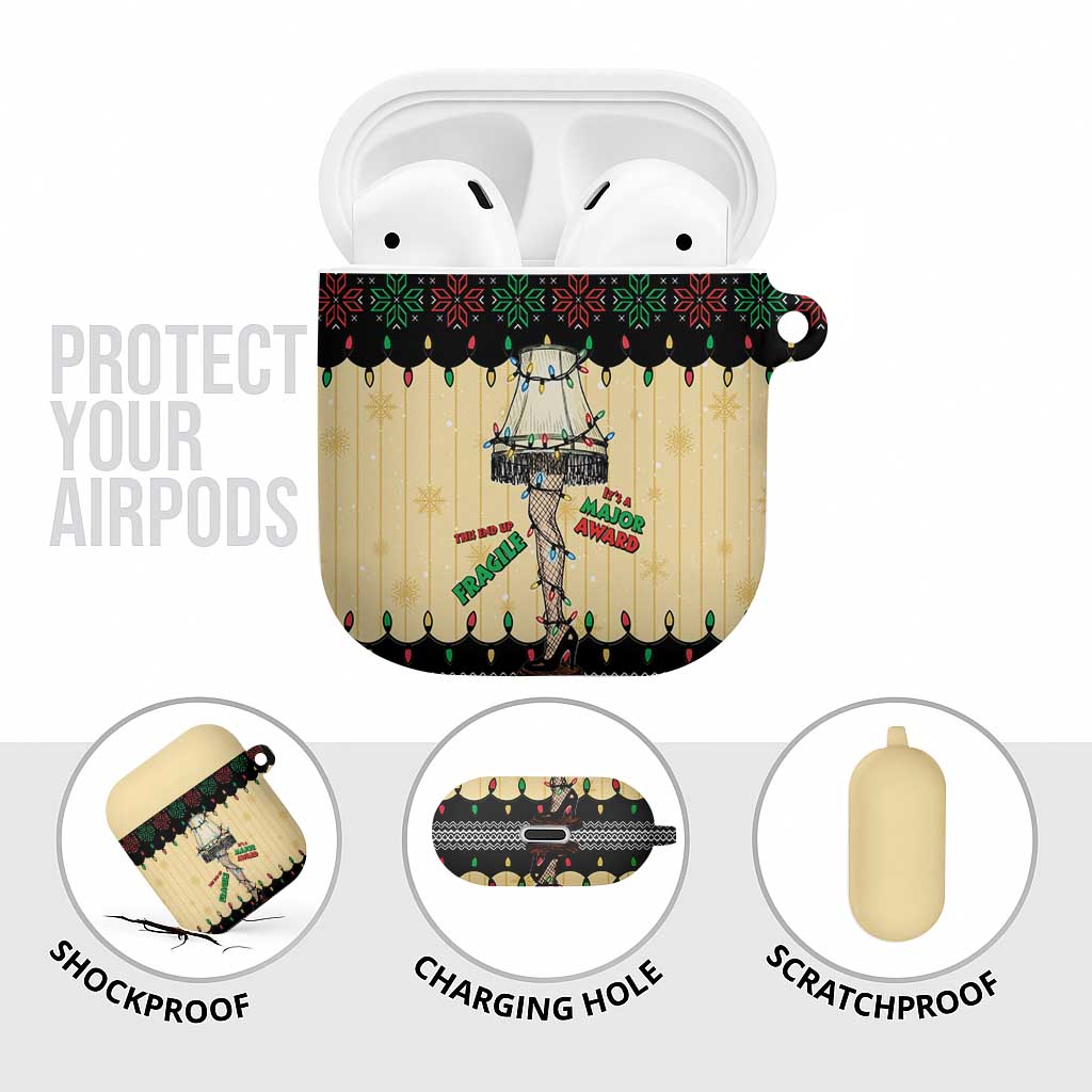 Christmas Story AirPods Case Fragile Leg Lamp - Wonder Print Shop