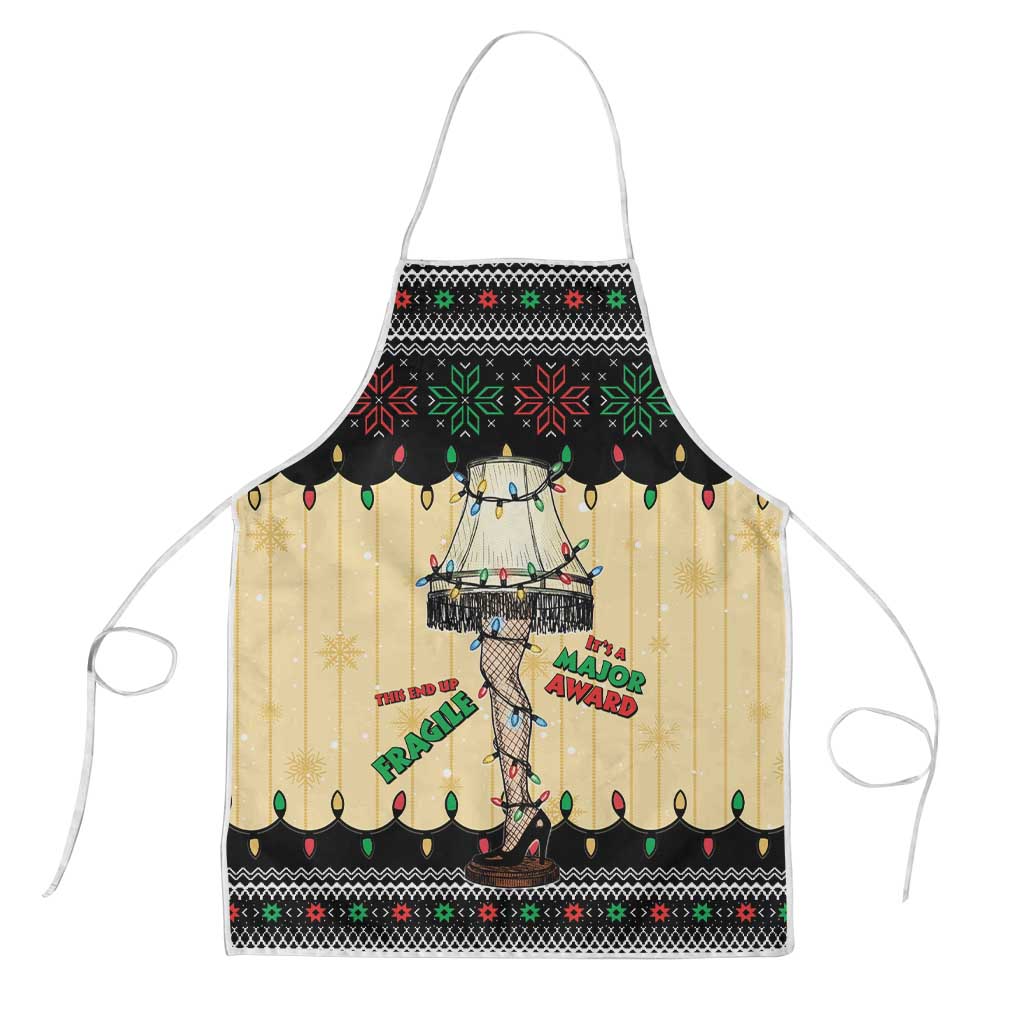 Christmas Story Apron Fragile Leg Lamp - Wonder Print Shop