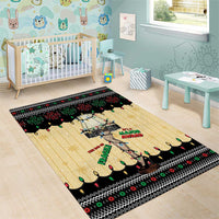 Christmas Story Area Rug Fragile Leg Lamp - Wonder Print Shop