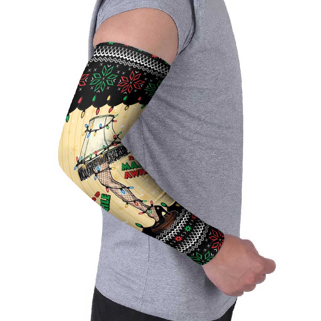 Christmas Story Arm Sleeves Fragile Leg Lamp - Wonder Print Shop