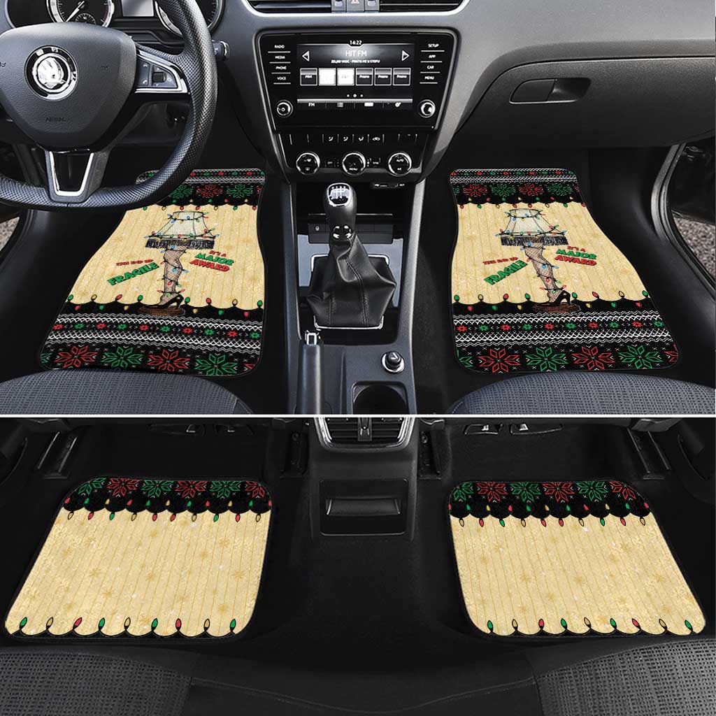 Christmas Story Car Mats Fragile Leg Lamp - Wonder Print Shop