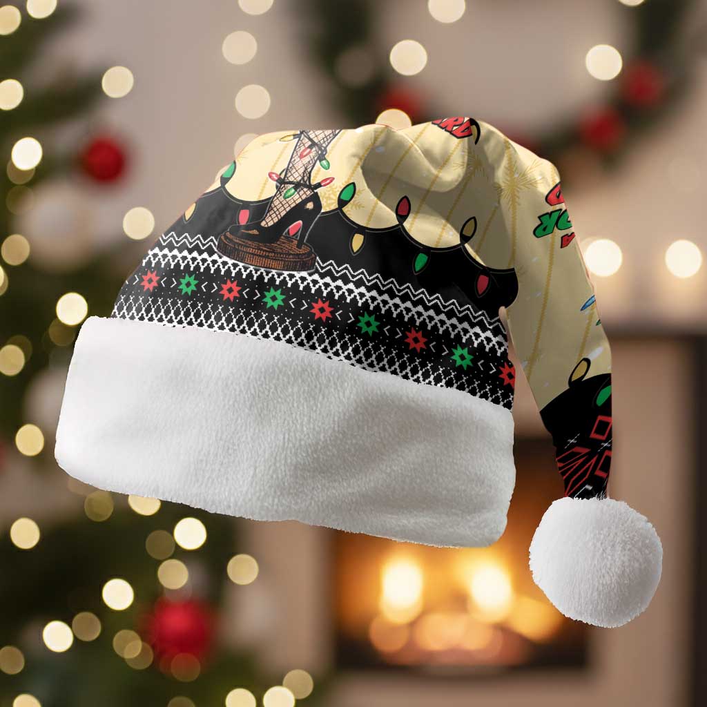 Christmas Story Christmas Santa Hat Fragile Leg Lamp - Wonder Print Shop