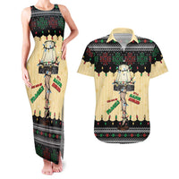 Christmas Story Couples Matching Tank Maxi Dress and Hawaiian Shirt Fragile Leg Lamp - Wonder Print Shop