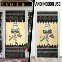 Christmas Story Door Cover Fragile Leg Lamp - Wonder Print Shop