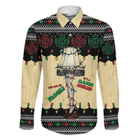 Christmas Story Family Matching Short Sleeve Bodycon Dress and Hawaiian Shirt Fragile Leg Lamp - Wonder Print Shop