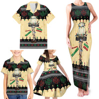 Christmas Story Family Matching Tank Maxi Dress and Hawaiian Shirt Fragile Leg Lamp - Wonder Print Shop