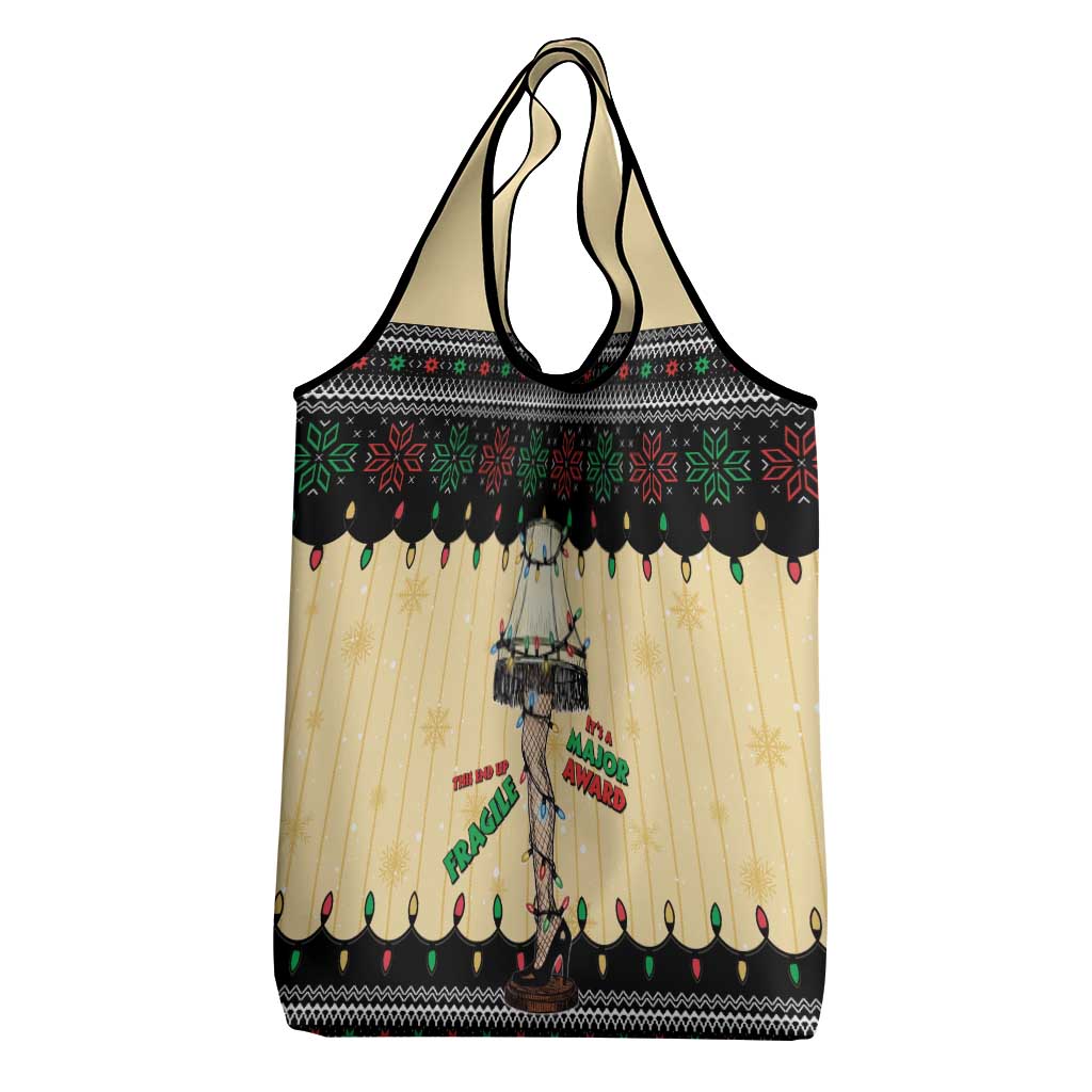 Christmas Story Grocery Bag Fragile Leg Lamp - Wonder Print Shop