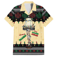 Christmas Story Hawaiian Shirt Fragile Leg Lamp - Wonder Print Shop