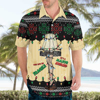Christmas Story Hawaiian Shirt Fragile Leg Lamp - Wonder Print Shop