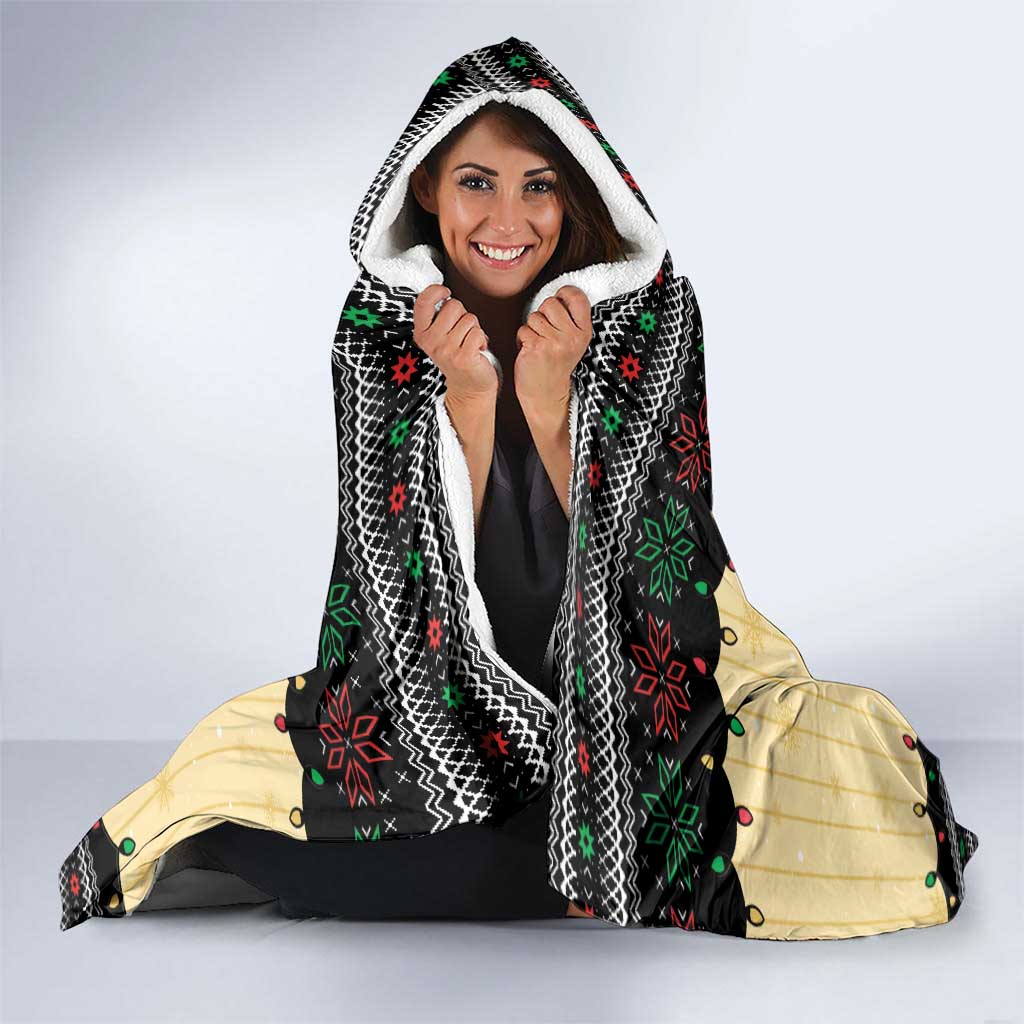 Christmas Story Hooded Blanket Fragile Leg Lamp - Wonder Print Shop