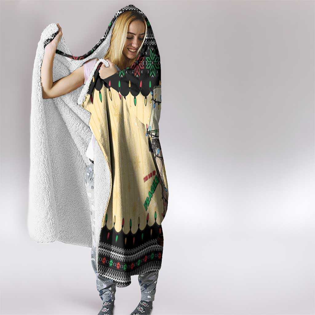 Christmas Story Hooded Blanket Fragile Leg Lamp - Wonder Print Shop