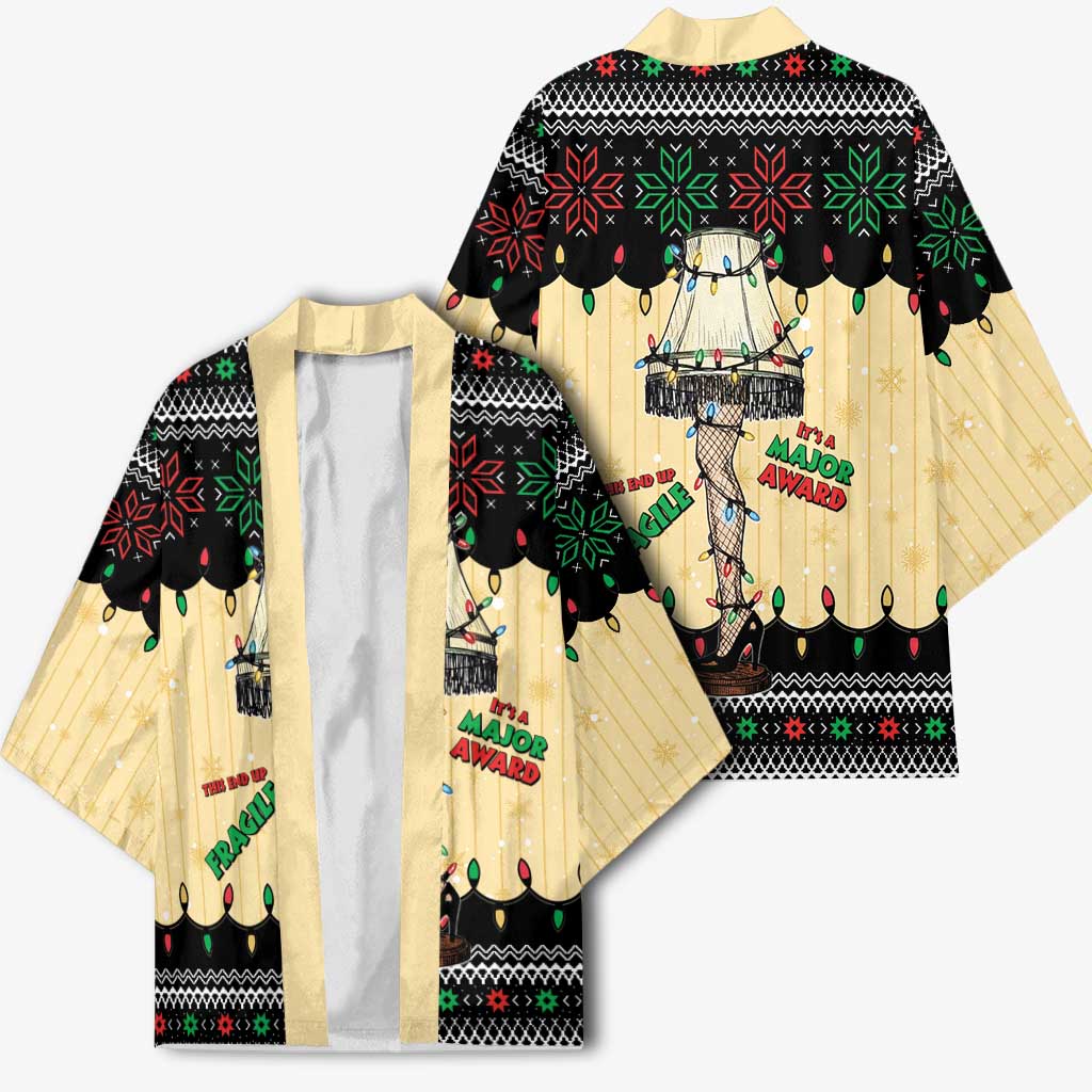 Christmas Story Kimono Fragile Leg Lamp - Wonder Print Shop