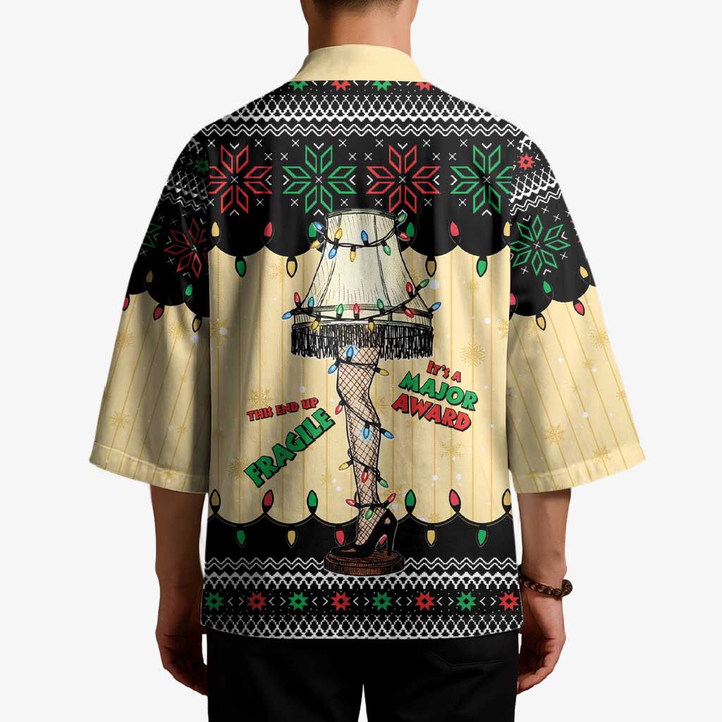 Christmas Story Kimono Fragile Leg Lamp - Wonder Print Shop