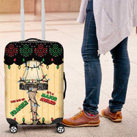 Christmas Story Luggage Cover Fragile Leg Lamp - Wonder Print Shop