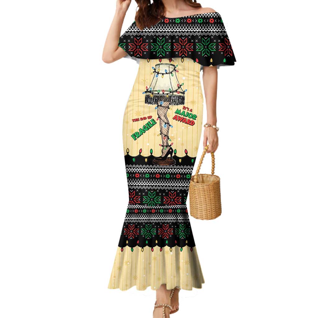 Christmas Story Mermaid Dress Fragile Leg Lamp - Wonder Print Shop