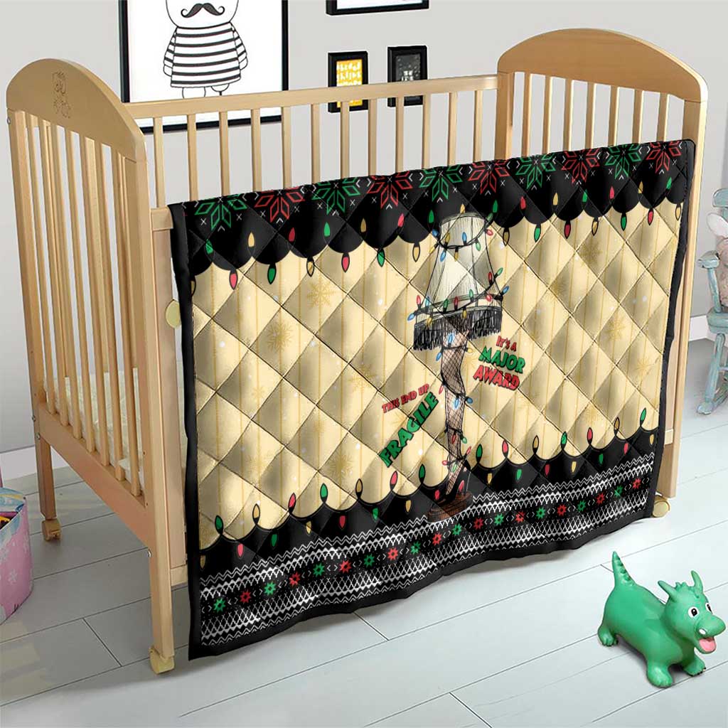 Christmas Story Quilt Fragile Leg Lamp - Wonder Print Shop