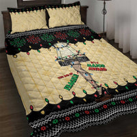 Christmas Story Quilt Bed Set Fragile Leg Lamp - Wonder Print Shop