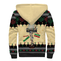 Christmas Story Sherpa Hoodie Fragile Leg Lamp - Wonder Print Shop