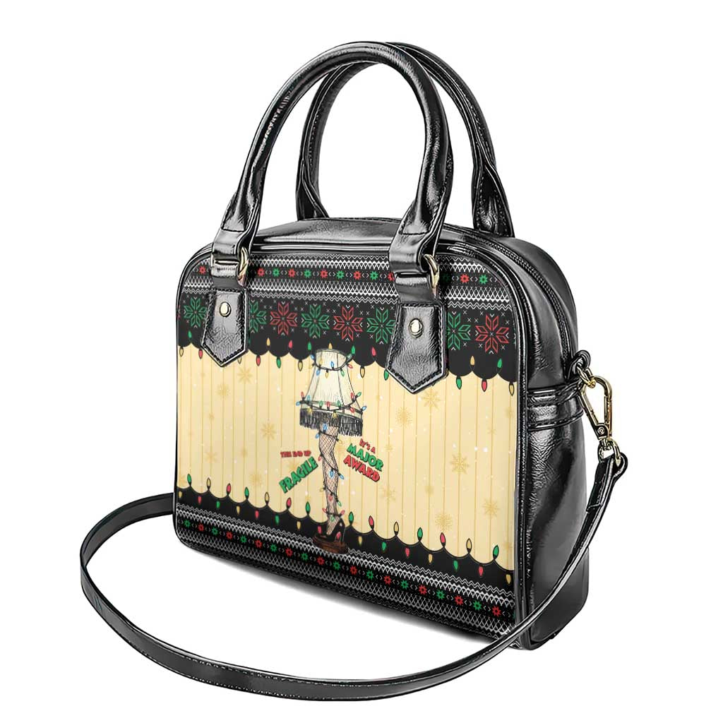 Christmas Story Shoulder Handbag Fragile Leg Lamp - Wonder Print Shop