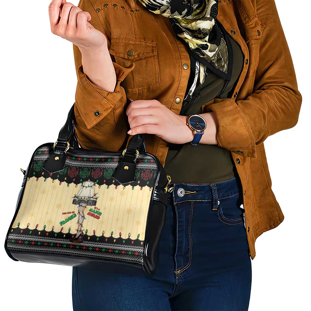 Christmas Story Shoulder Handbag Fragile Leg Lamp - Wonder Print Shop