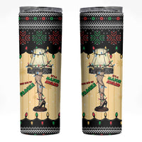 Christmas Story Skinny Tumbler Fragile Leg Lamp - Wonder Print Shop