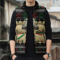 Christmas Story Sleeveless Puffer Jacket Fragile Leg Lamp - Wonder Print Shop
