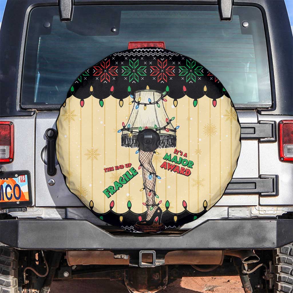Christmas Story Spare Tire Cover Fragile Leg Lamp - Wonder Print Shop