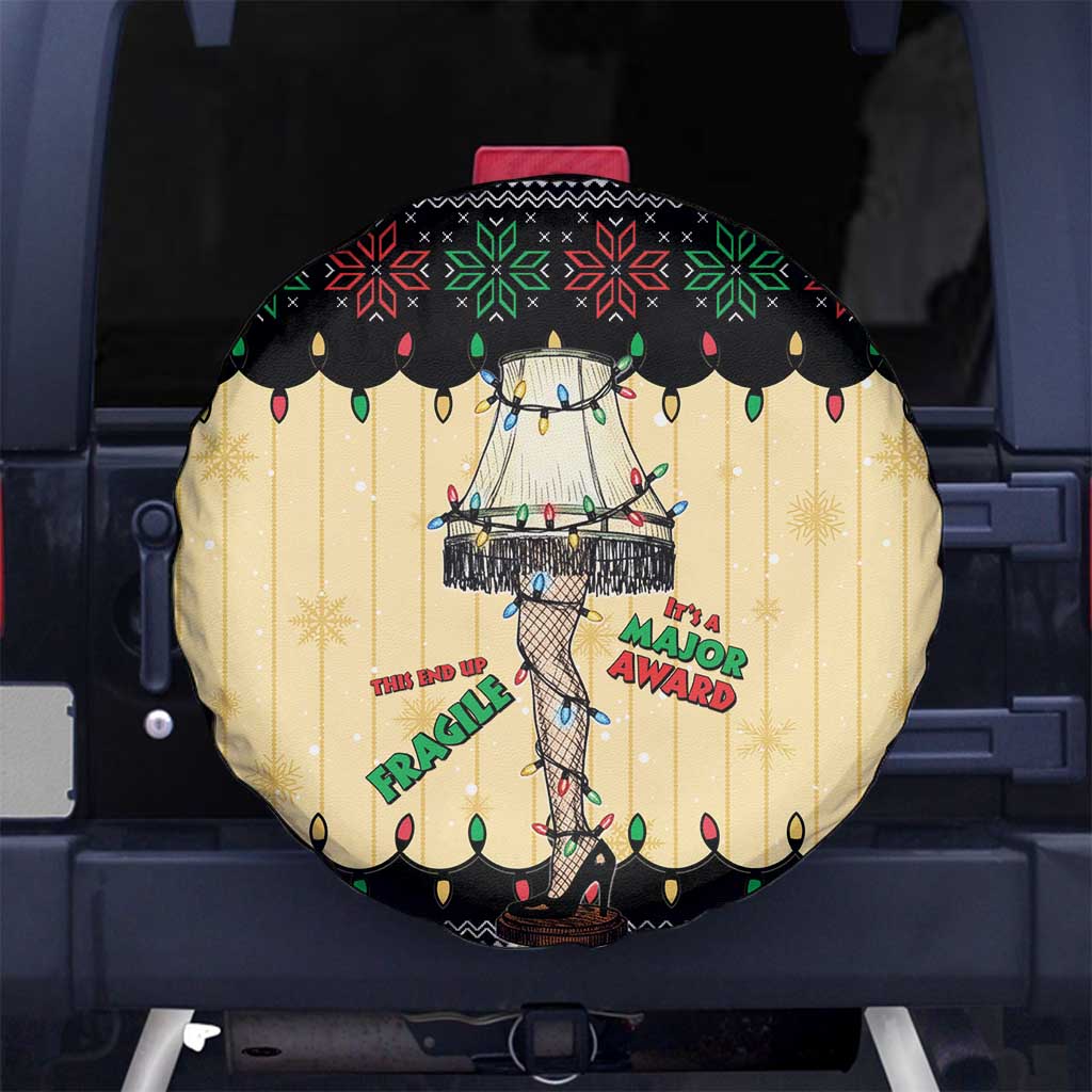 Christmas Story Spare Tire Cover Fragile Leg Lamp - Wonder Print Shop
