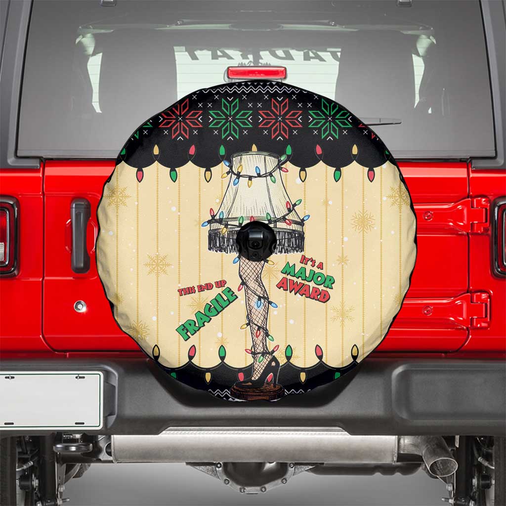 Christmas Story Spare Tire Cover Fragile Leg Lamp - Wonder Print Shop