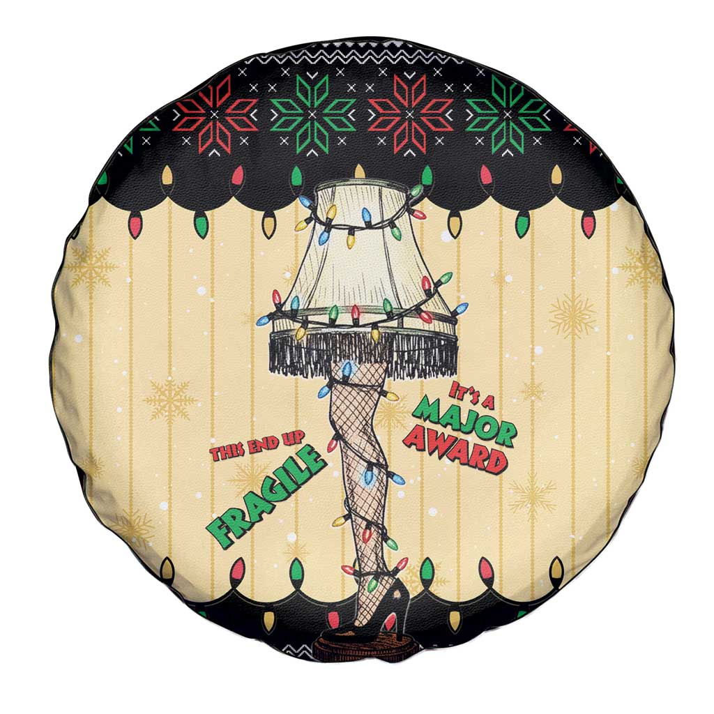 Christmas Story Spare Tire Cover Fragile Leg Lamp - Wonder Print Shop