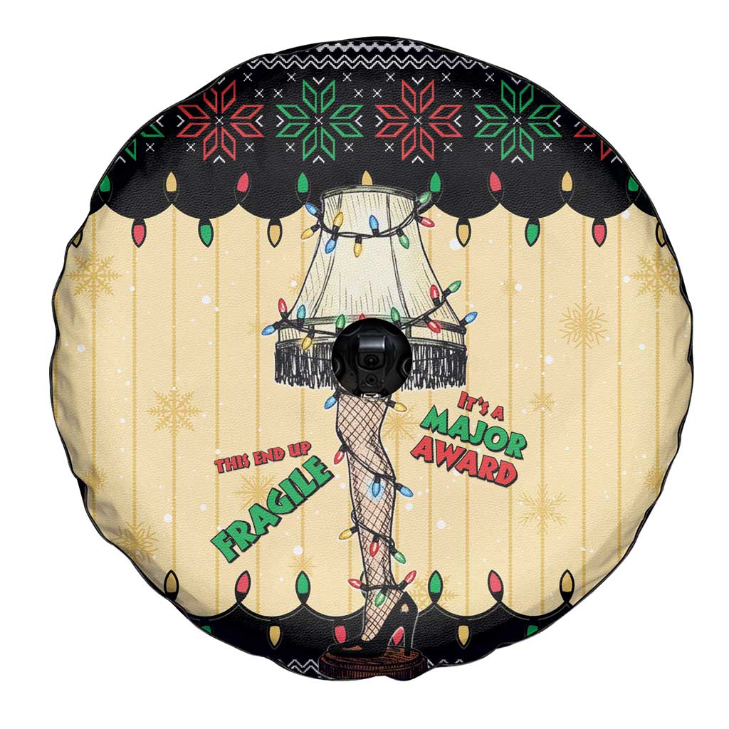 Christmas Story Spare Tire Cover Fragile Leg Lamp - Wonder Print Shop