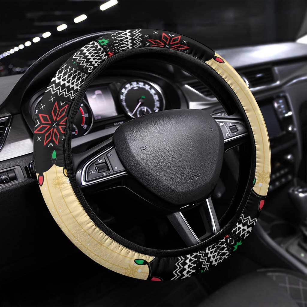 Christmas Story Steering Wheel Cover Fragile Leg Lamp - Wonder Print Shop
