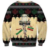 Christmas Story Sweatshirt Fragile Leg Lamp - Wonder Print Shop
