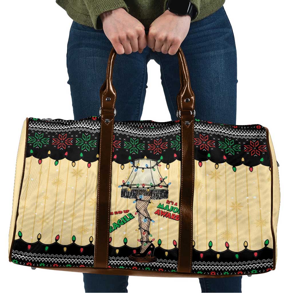 Christmas Story Travel Bag Fragile Leg Lamp - Wonder Print Shop