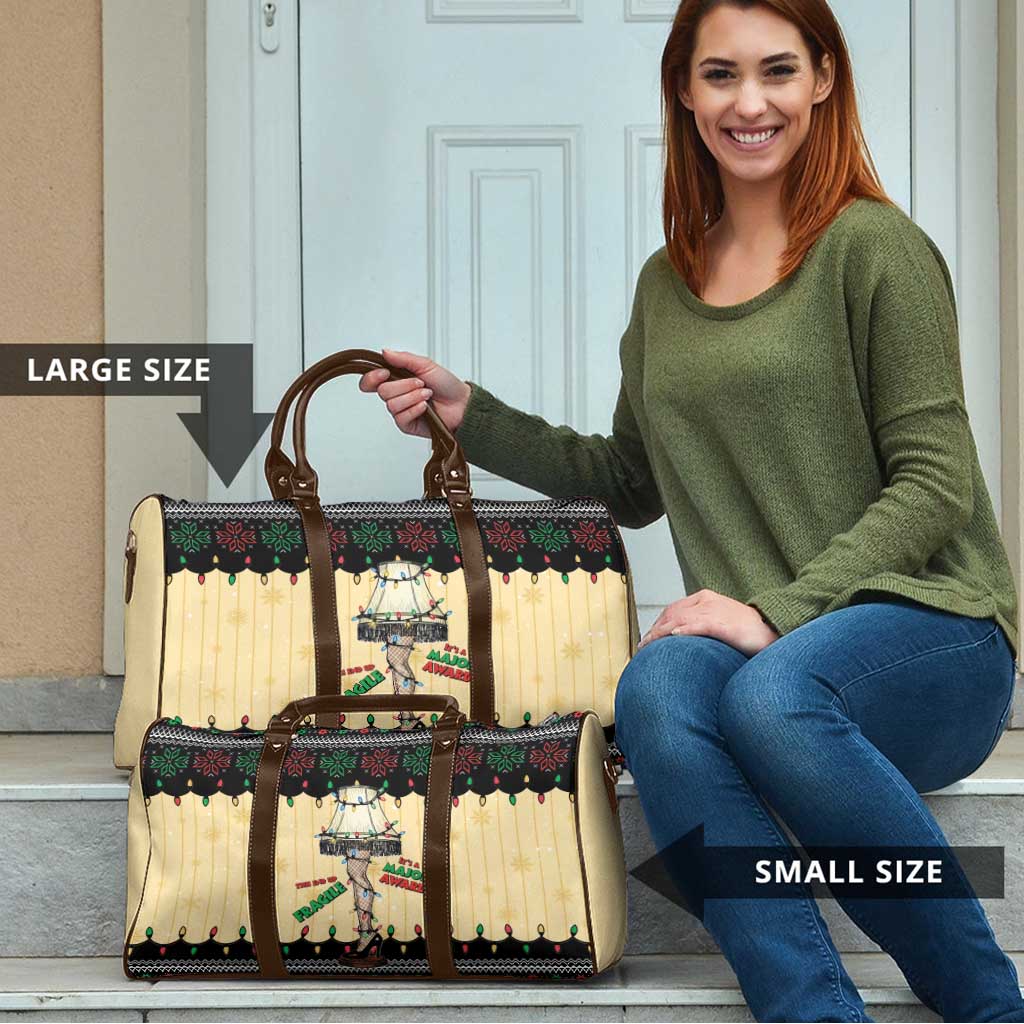Christmas Story Travel Bag Fragile Leg Lamp - Wonder Print Shop