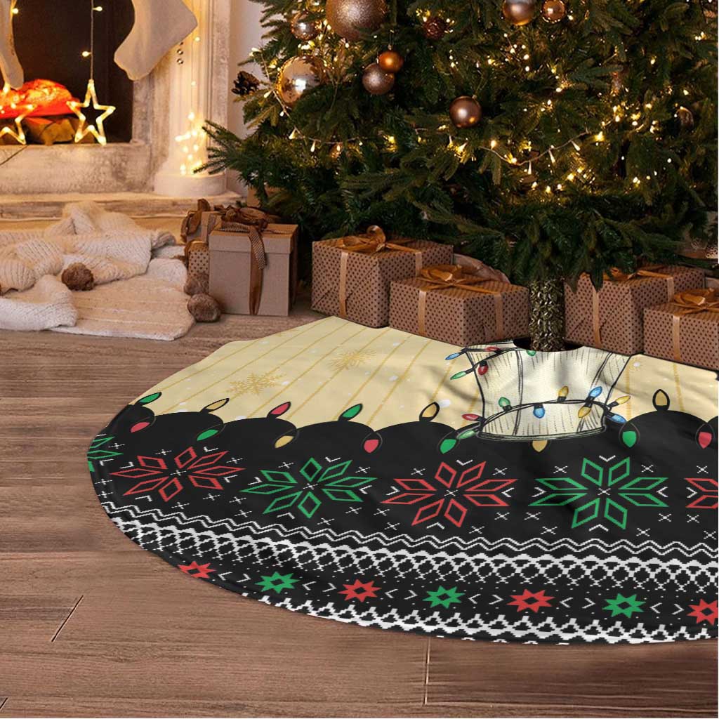 Christmas Story Tree Skirt Fragile Leg Lamp - Wonder Print Shop