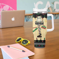Christmas Story Tumbler With Handle Fragile Leg Lamp - Wonder Print Shop