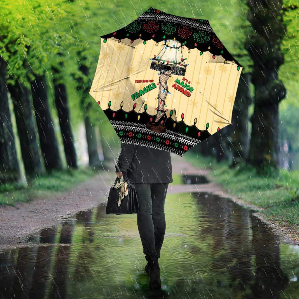 Christmas Story Umbrella Fragile Leg Lamp - Wonder Print Shop